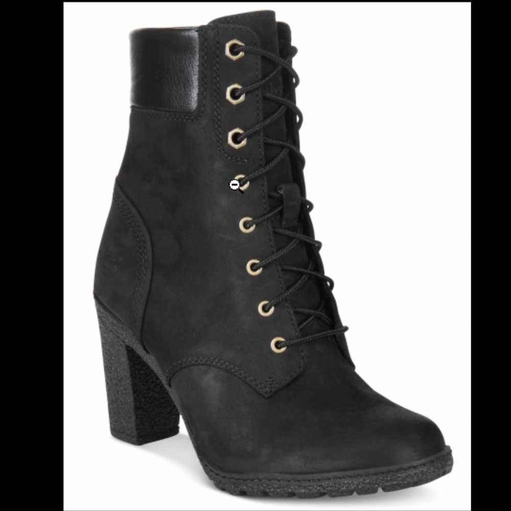 Timberland Glancy Heeled Lace Up Booties